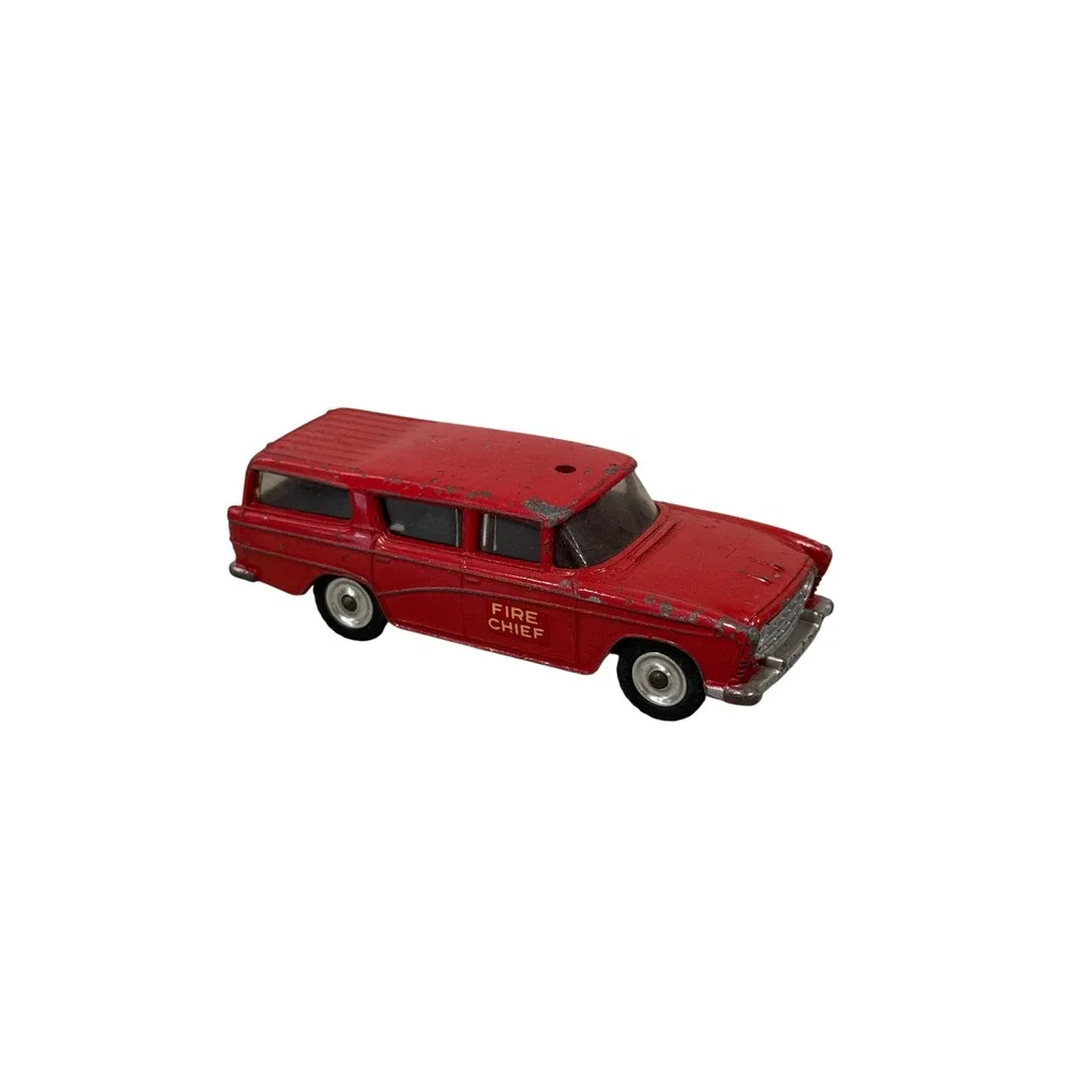 Vintage‎ Dinky Toys Nash Rambler Fire Chief Red Diecast Car Meccano England 173